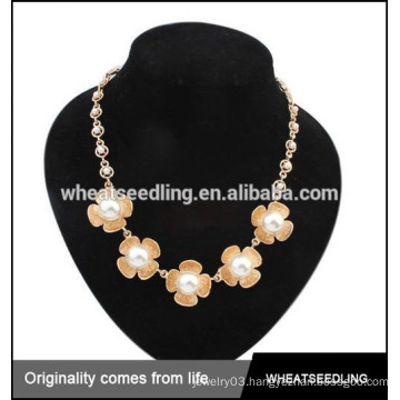 sweet simple design chinese pearl chain necklace designs bridal